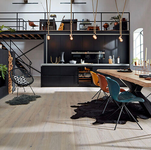 Parkett, Kork und Laminat